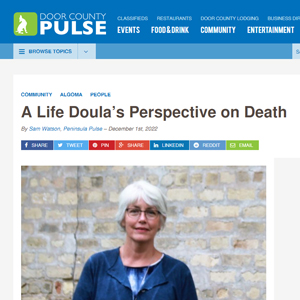 A Life Doula's Perspective on Death